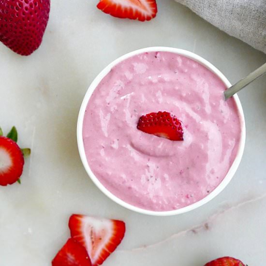 Strawberry Tahini Dressing