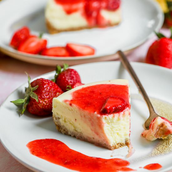 Instant Pot Mascarpone Cheesecake