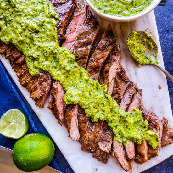 Grilled Skirt Steak
