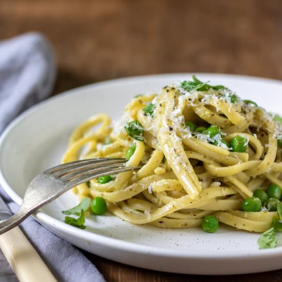 Pasta with Peas