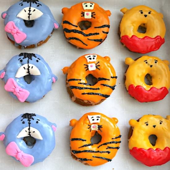 How to Make Winnie the Pooh Donuts