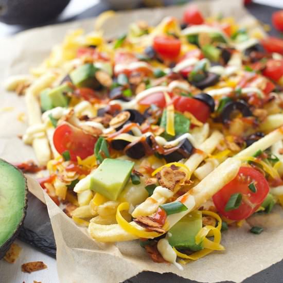 Vegan Loaded Fries