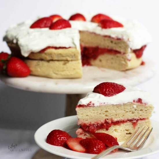 Gluten Free Vanilla Layer Cake