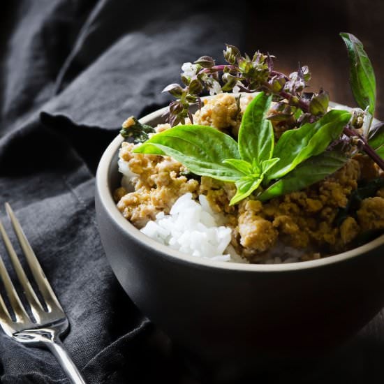Thai Spicy Pork & Basil