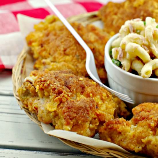 Shortcut Skillet Fried Chicken