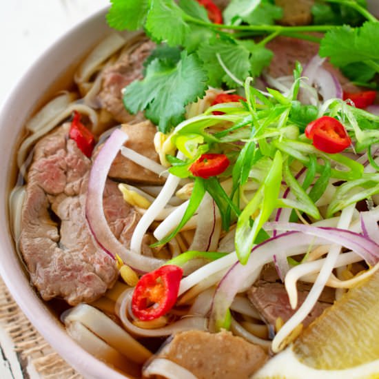 Quick Beef Pho
