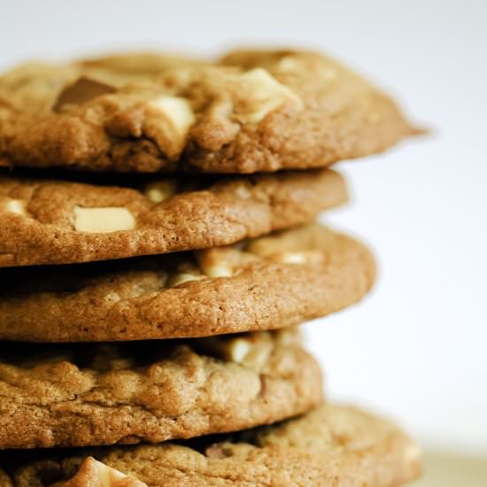 Chewy Triple Chunk Cookies