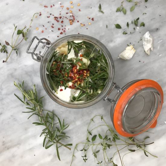 Marinated Feta with Herbs