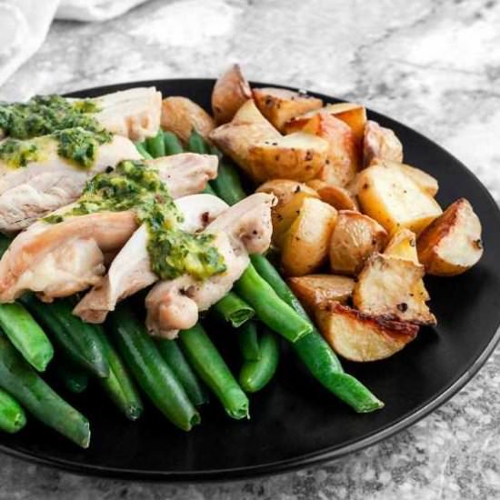 Sheet Pan Chimichurri Chicken