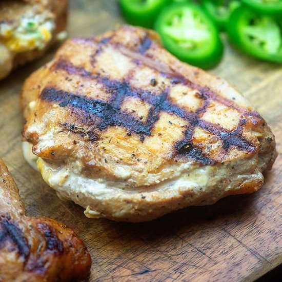 JALAPENO POPPER STUFFED PORK CHOPS
