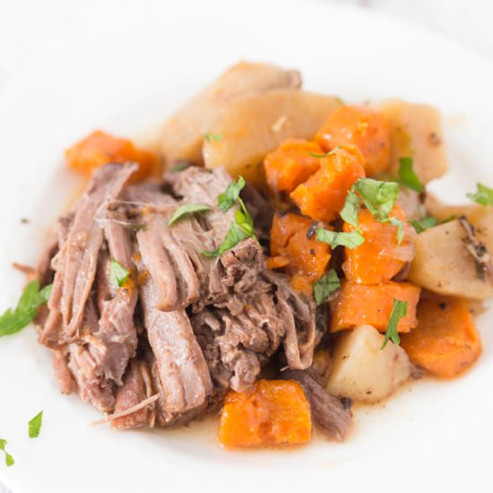 Easy Crockpot Pot Roast