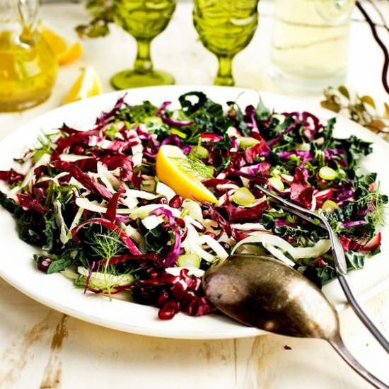 Kale Radicchio Salad