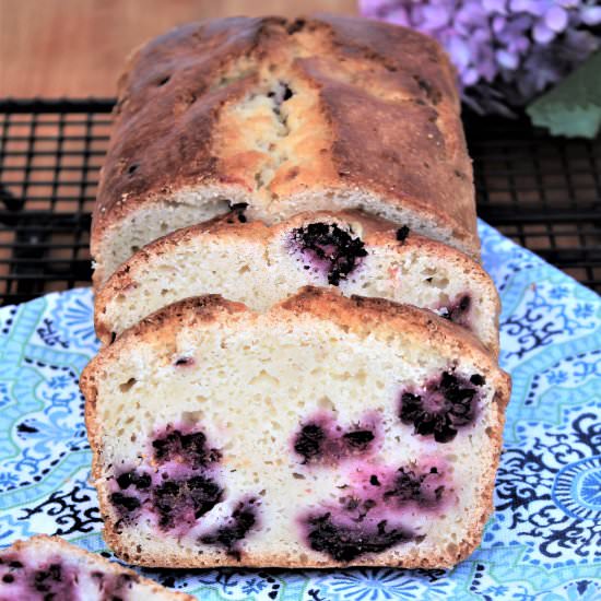 Gluten Free Lemon Blackberry Cake