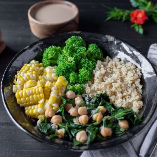 Vegan Macrobiotic Bowl