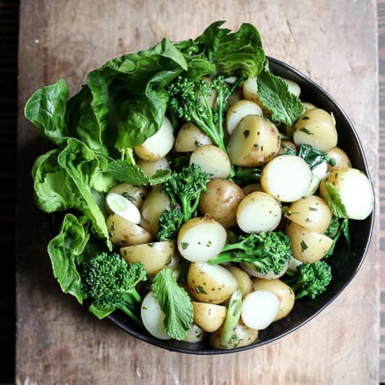 English Mint Potato Salad
