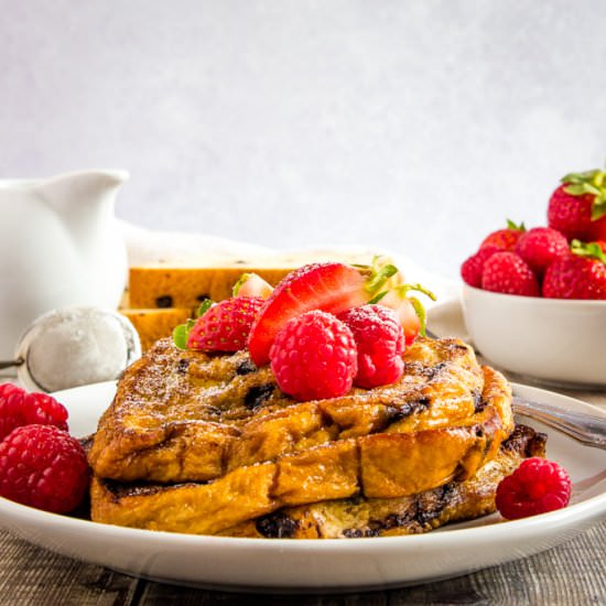 Berries Brioche French Toast