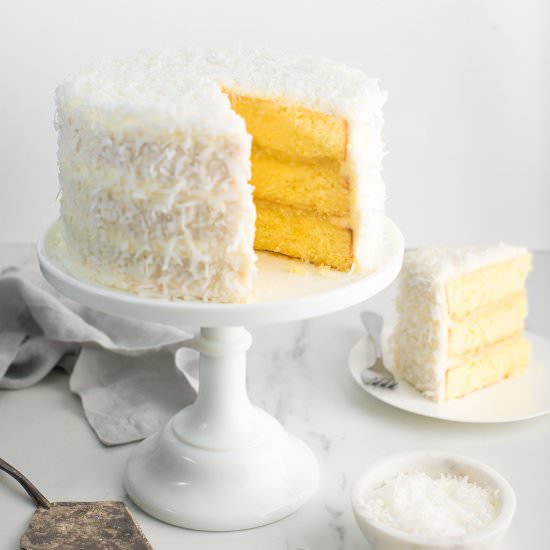 Pineapple Coconut Cake