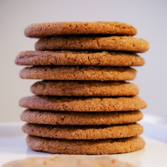 Grandma’s Soft Gingersnaps