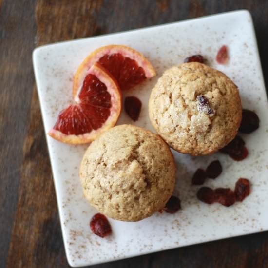 Orange Cranberry Muffins