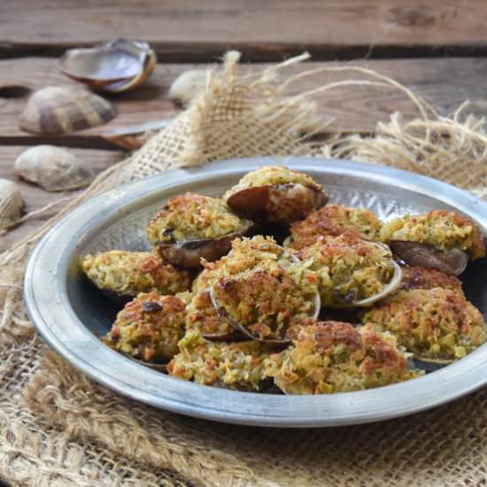 Clams with pistachios