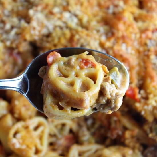 Sloppy Joe Mac and Cheese