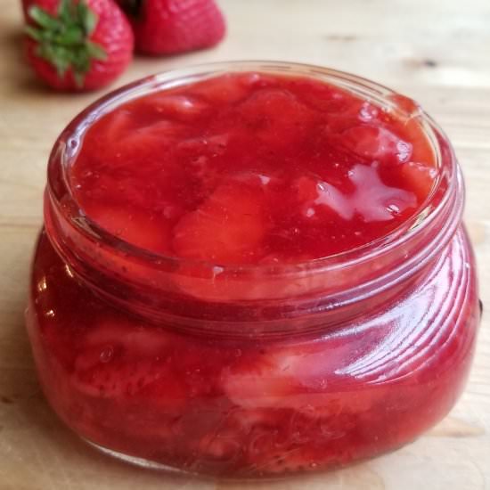 Homemade Strawberry Sauce