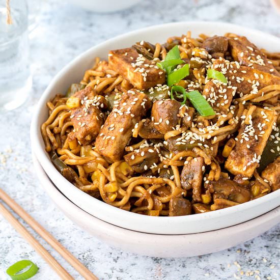 Saucy Tofu Stir Fry