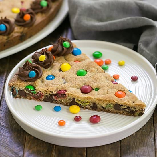 Chocolate Chip Cookie Cake