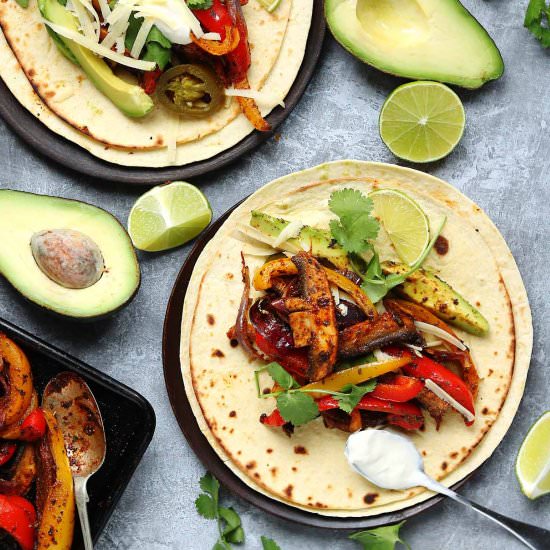 Vegetable Fajitas