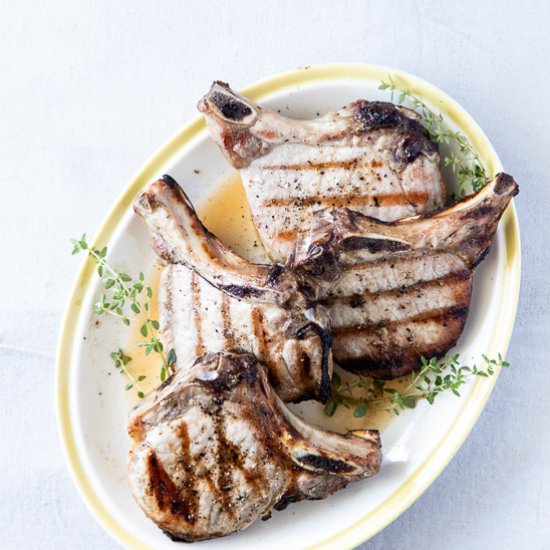 Juicy Grilled Pork Chops