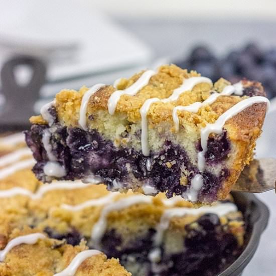 Blueberry Streusel Cake