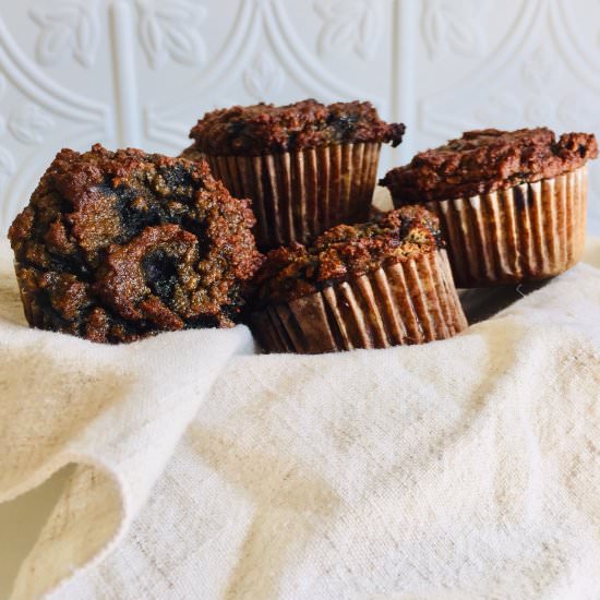 Blueberry Banana Muffins