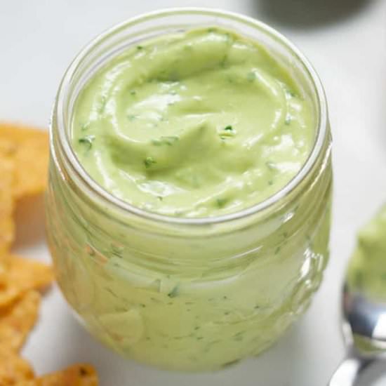 Creamy Avocado Sauce