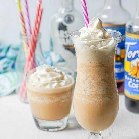 Low Carb Frozen Mudslide Cocktail