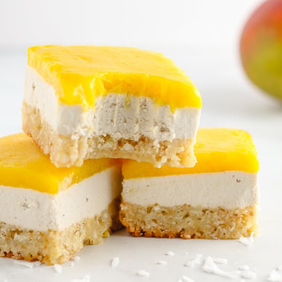 Coconut Mango Bars