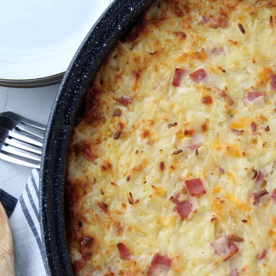 Four Cheese Hash Brown Bake