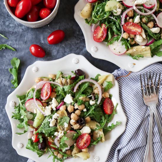 Mediterranean Chickpea Salad