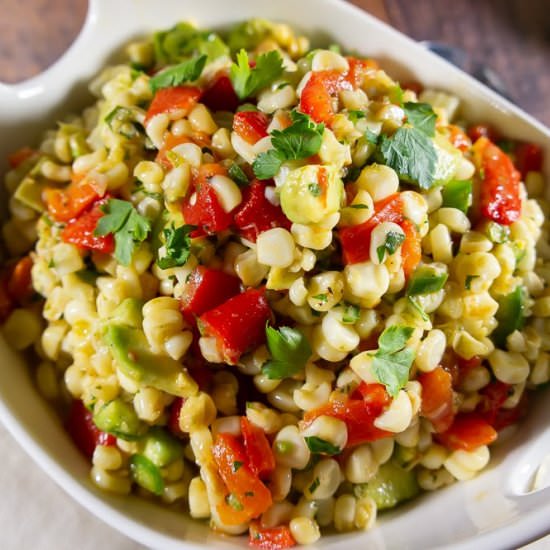 Avocado Corn Salad
