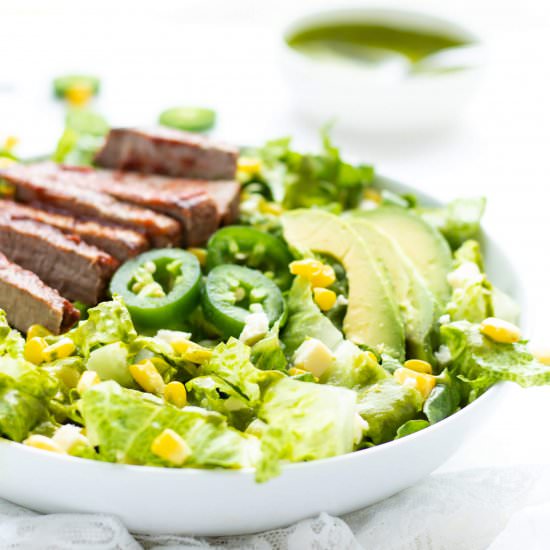 Steak & Avocado Salad