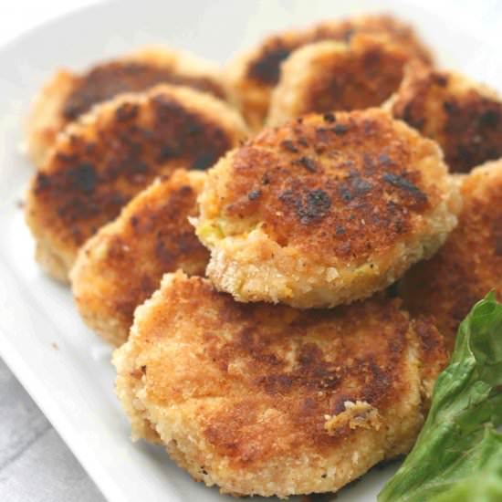 Sweet potato fish cakes