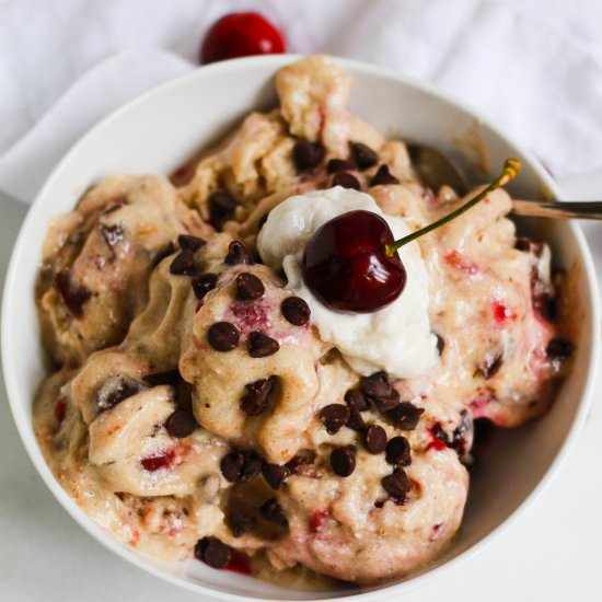 Paleo Vegan Cherry Garcia Ice Cream