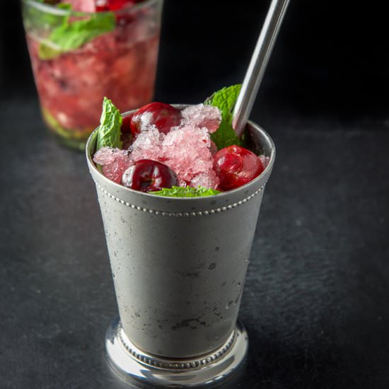 Cherry Mint Julep