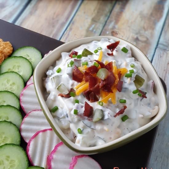 Cheesy Dill PIckle Dip