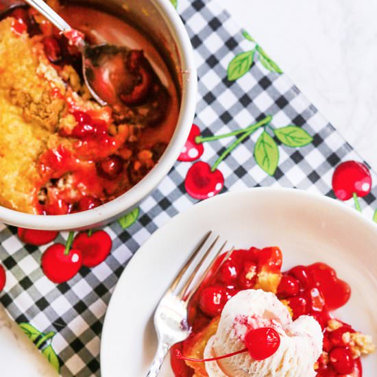 Instant Pot Cherry Dump Cake