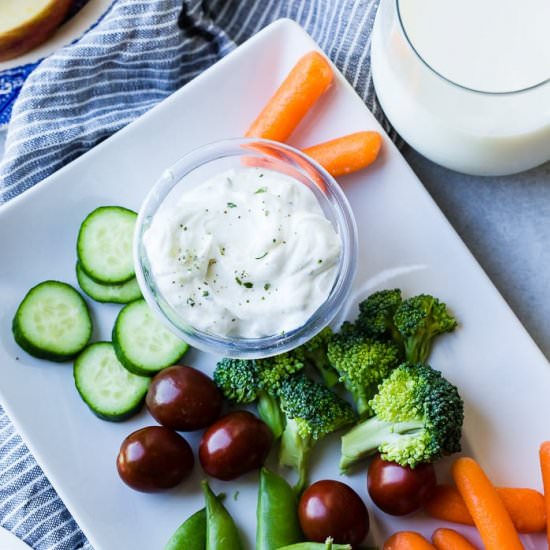 HEALTHY HERB VEGGIE DIP