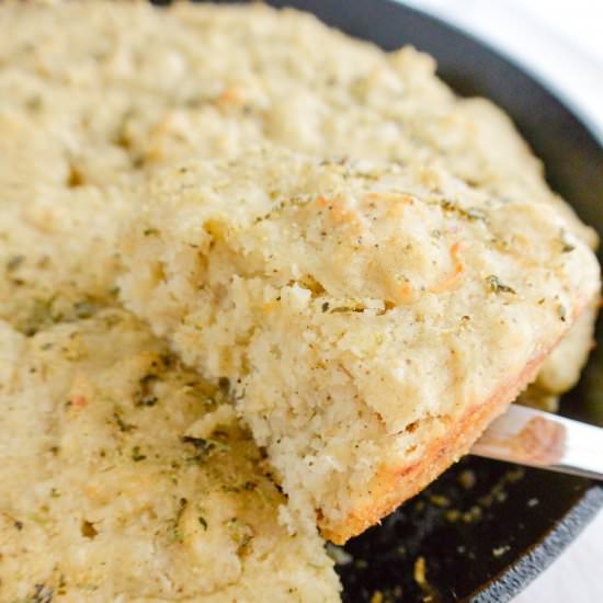Italian Skillet Pull Apart Bread