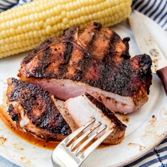 PERFECT GRILLED PORK CHOPS