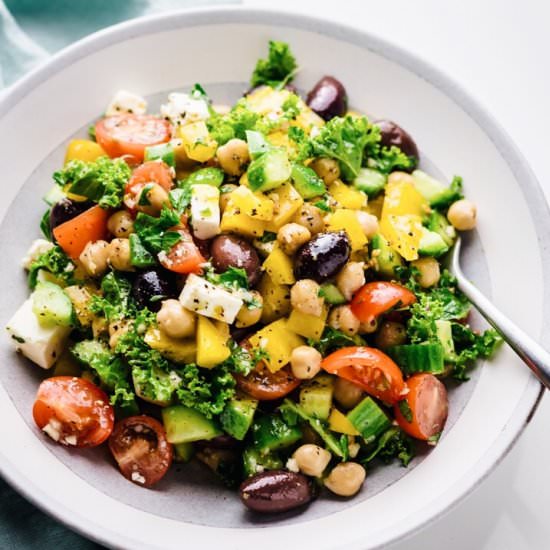 Mediterranean Chickpea Salad