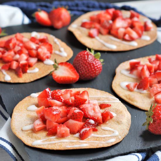 Strawberry Churro Tostadas