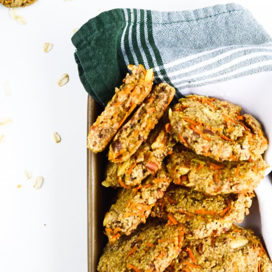 Vegan Carrot Cake Cookies